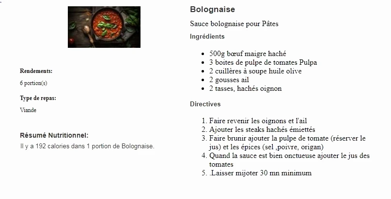 Bolognaise