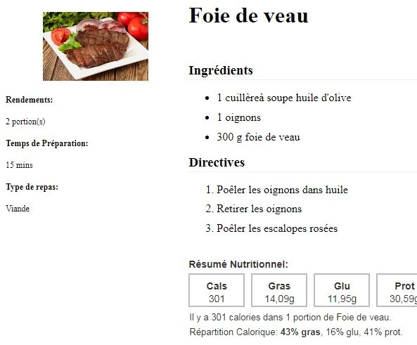 Foie De Veau